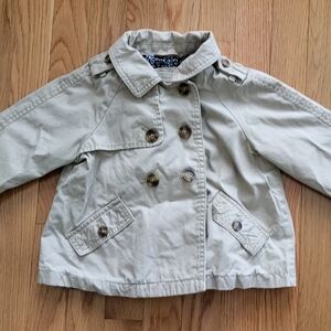 GAP kids girls swing trench size 3